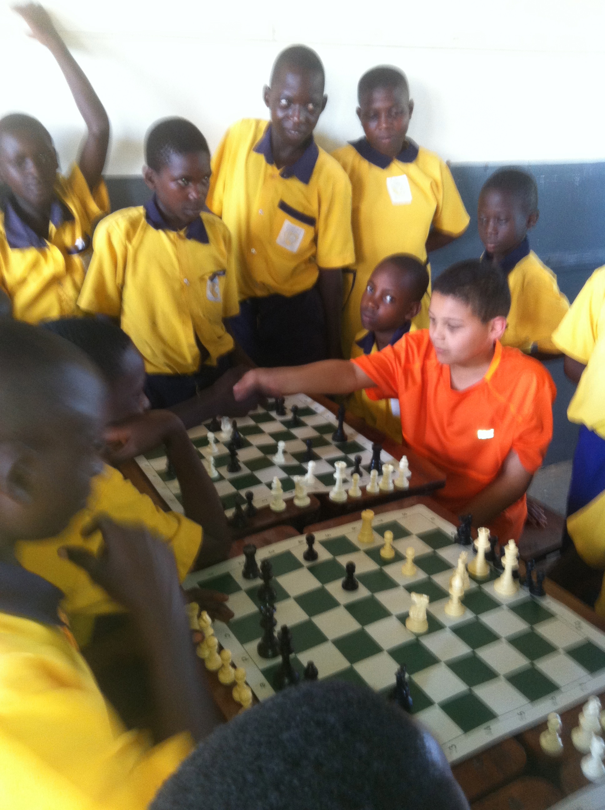 Always show Good Sportsmanship by shaking hands at the conclusion of each Chess Match!!