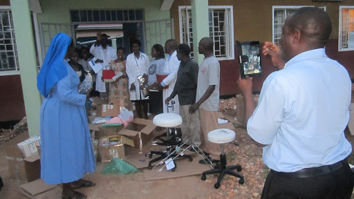 Medical Supplies Arriving in Uganda